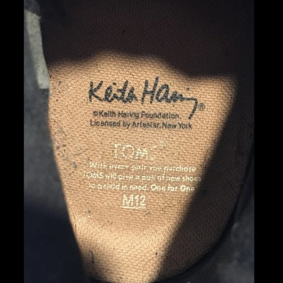 Toms Chalkboard Valdez Keith Haring Shoes main image 6